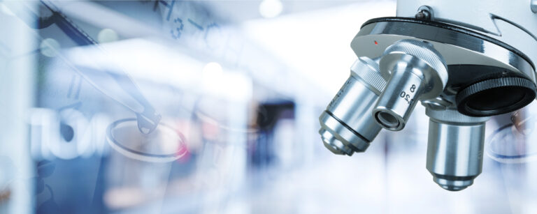 Scientific,Research,Concept,,Test,Tube,Glass,And,Microscope