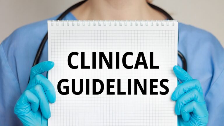 sign of clinical practice guidelines