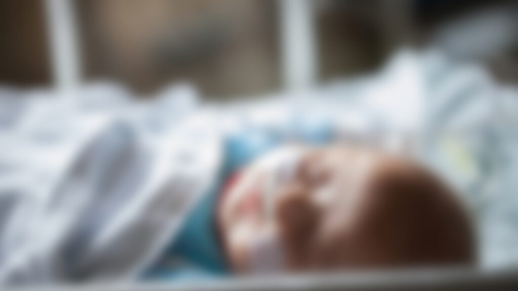 blurred baby picture
